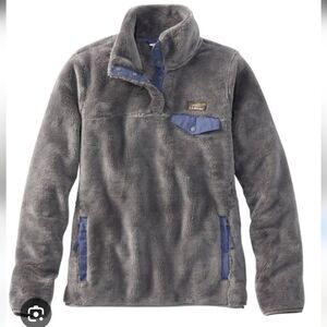 LL Bean Hi Pile Fleece Pullover - XS